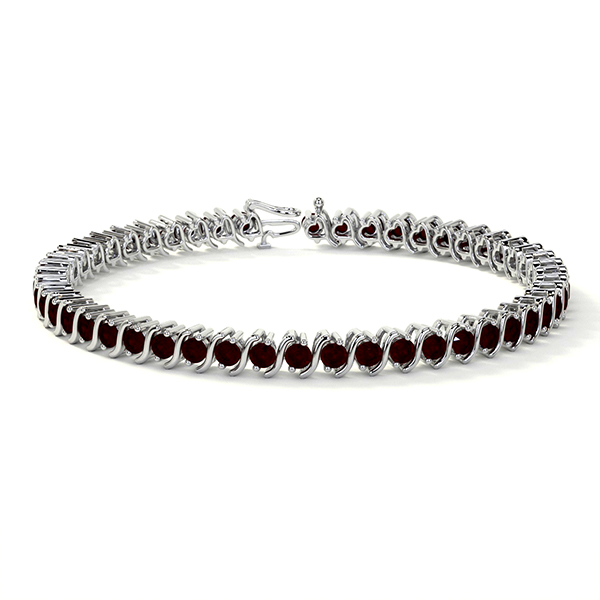 Shop Ruby Bracelets (Tennis Bracelet) For Women | GemsNY